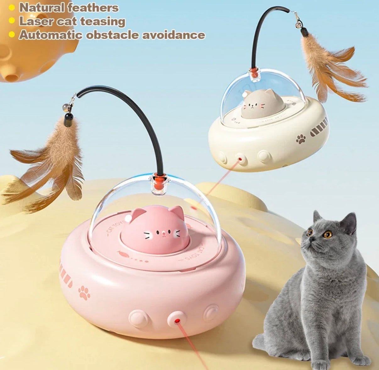 Automatic Cat Energy Burner Toy