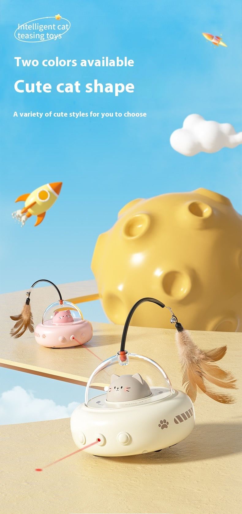 Automatic Cat Energy Burner Toy