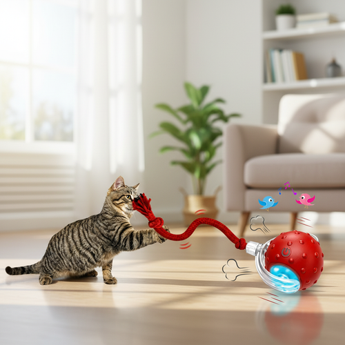 Smart Interactive Cat Toy Ball